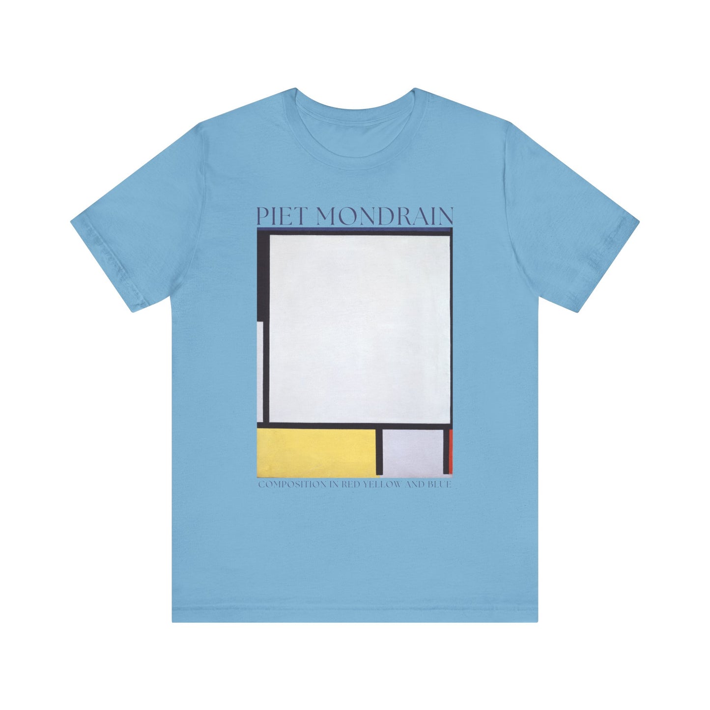 Piet Mondrian: "Composition in Red, Yellow, and Blue" Graphic T