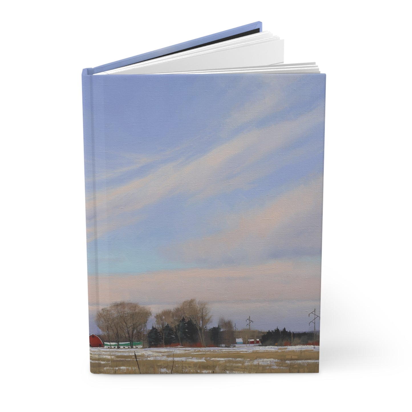 Ben Bauer: "On the Way to Fredricksons" - Hardcover Journal Matte