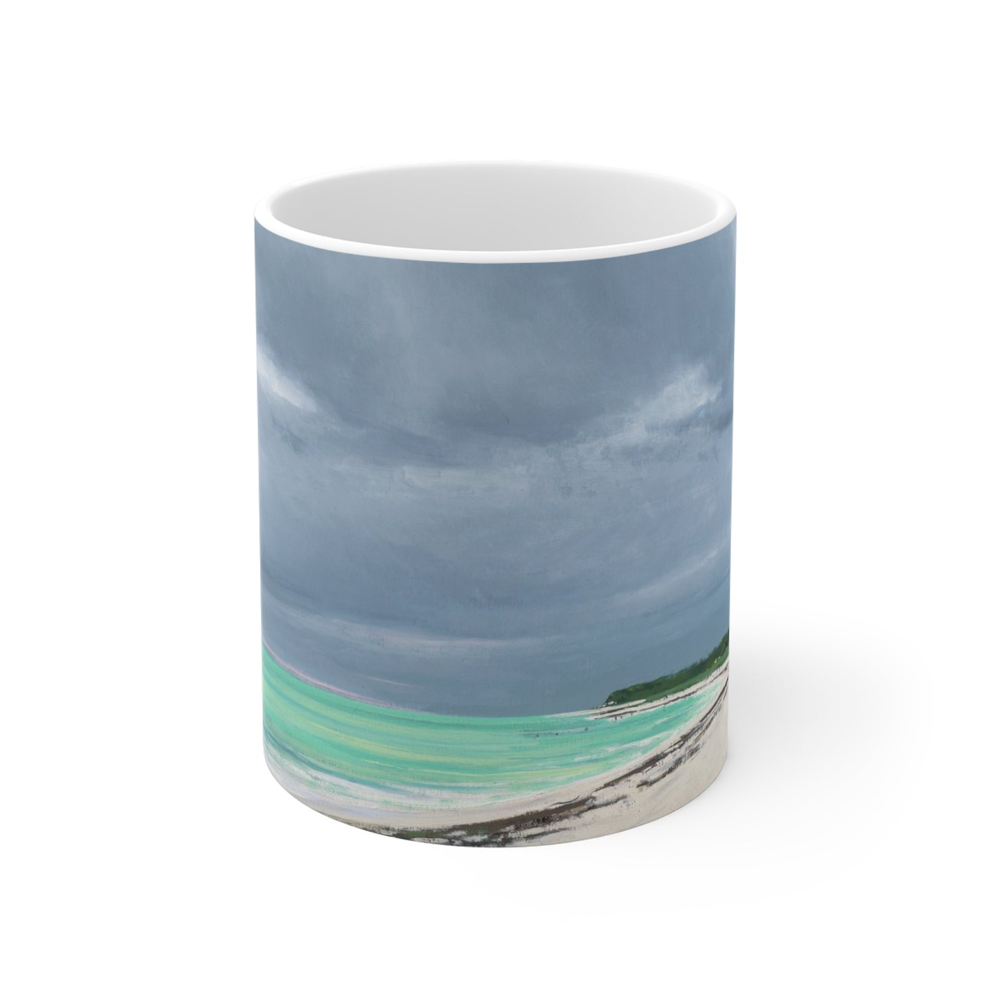 Ben Bauer: "Sandspur Beach, Florida" Ceramic Mug (11oz, 15oz, 20oz)