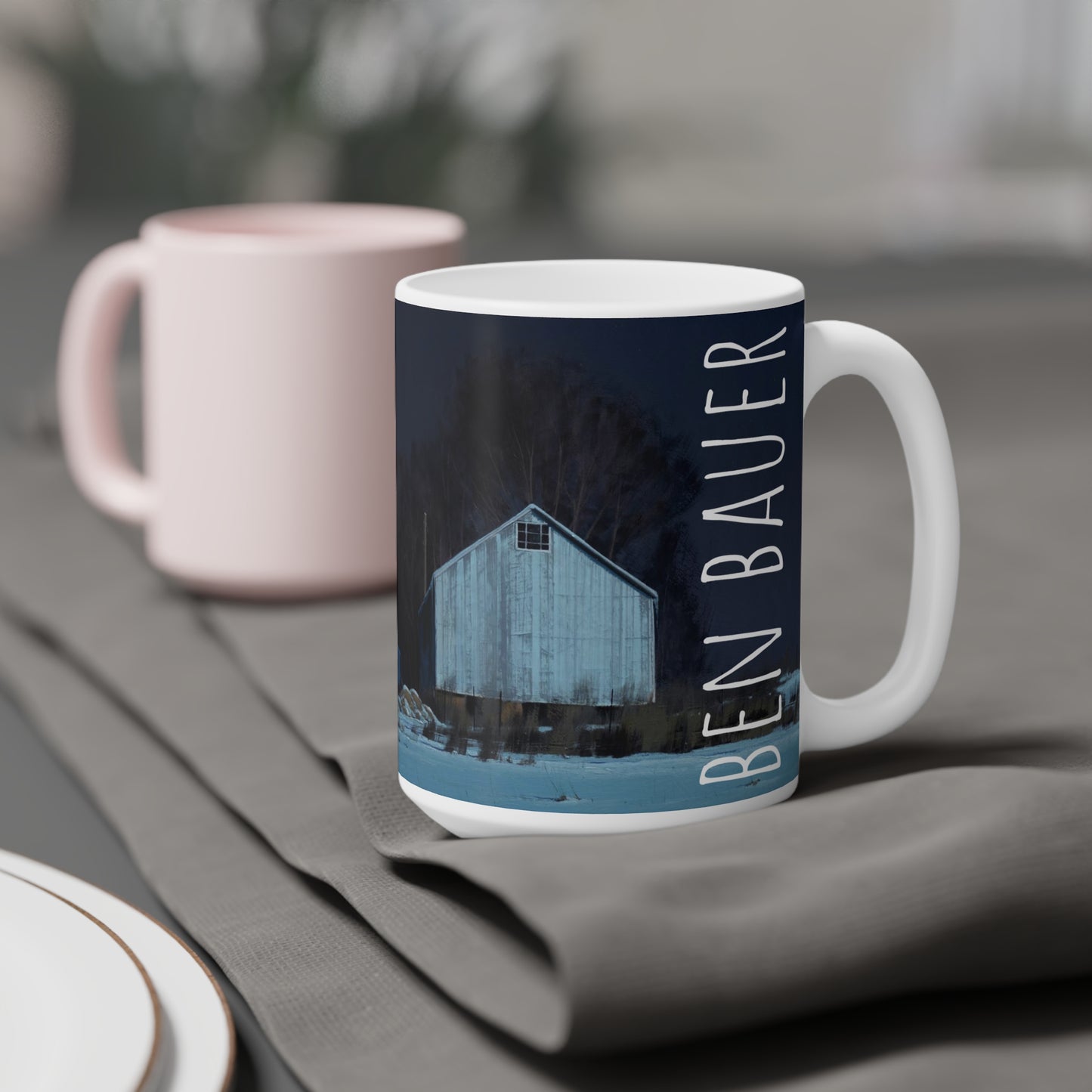 Ben Bauer: "Buffalo County, Nordic Star" Ceramic Mug (11oz, 15oz, 20oz)