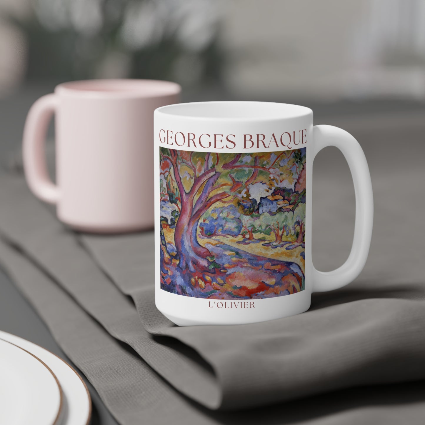 Georges Braque: "L'Olivier" Ceramic Mug (11oz\15oz\20oz)