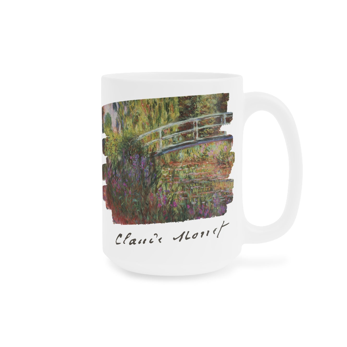 Claude Monet: "Le Pont Japonais 2" Ceramic Mug (11oz\15oz\20oz)