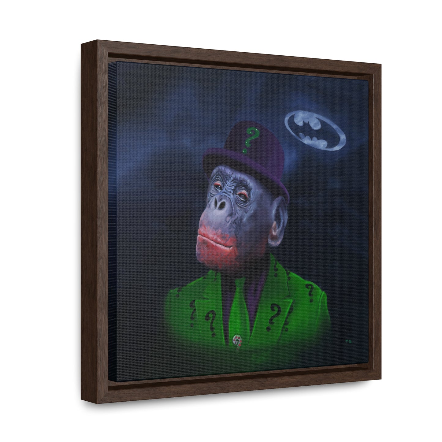 Tony South: "Riddle Me This" - Framed Canvas Reproduction