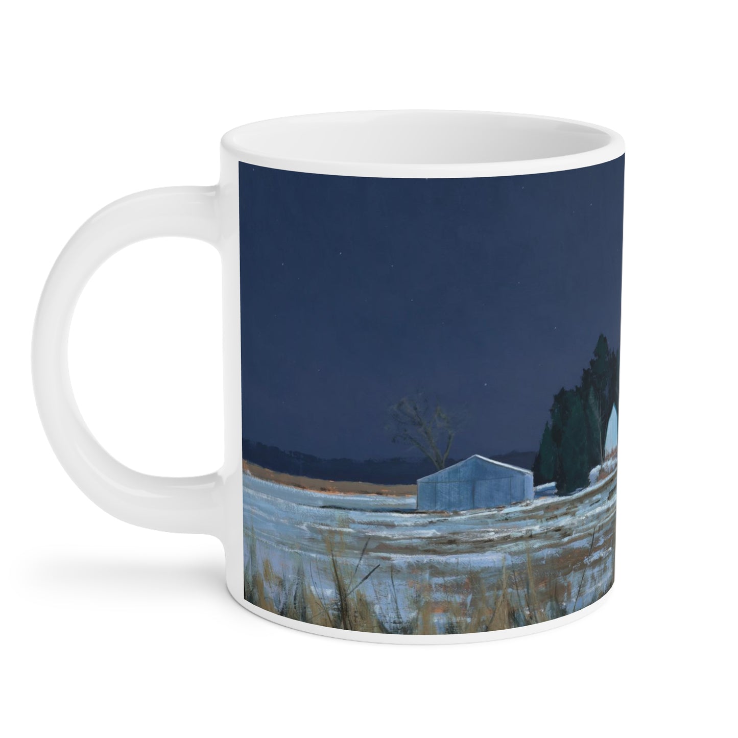 Ben Bauer: "Midnight at 20 Below" Ceramic Mug (11oz, 15oz, 20oz)