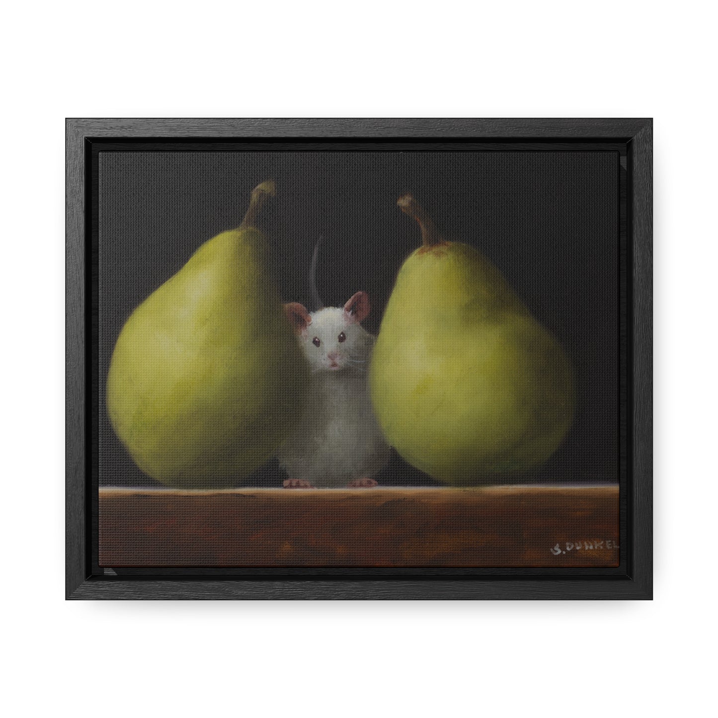 Stuart Dunkel: "Buddies" - Framed Canvas Reproduction