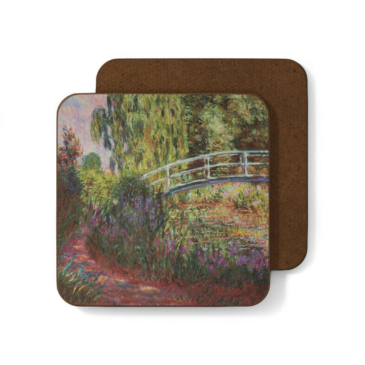 Claude Monet: "Le Pont Japonais" - Hardboard Back Coaster
