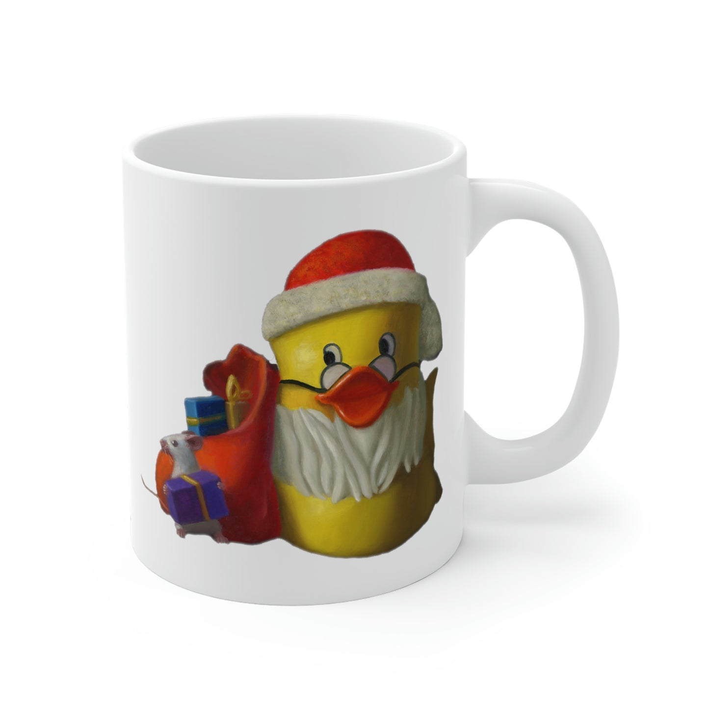 Stuart Dunkel: "Santa's Helper - Stuart Dunkel" Ceramic Mug (11oz\15oz\20oz)