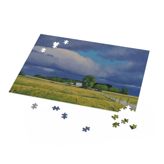 Puzzle - Ben Bauer 's September Fields, Lowry, MN