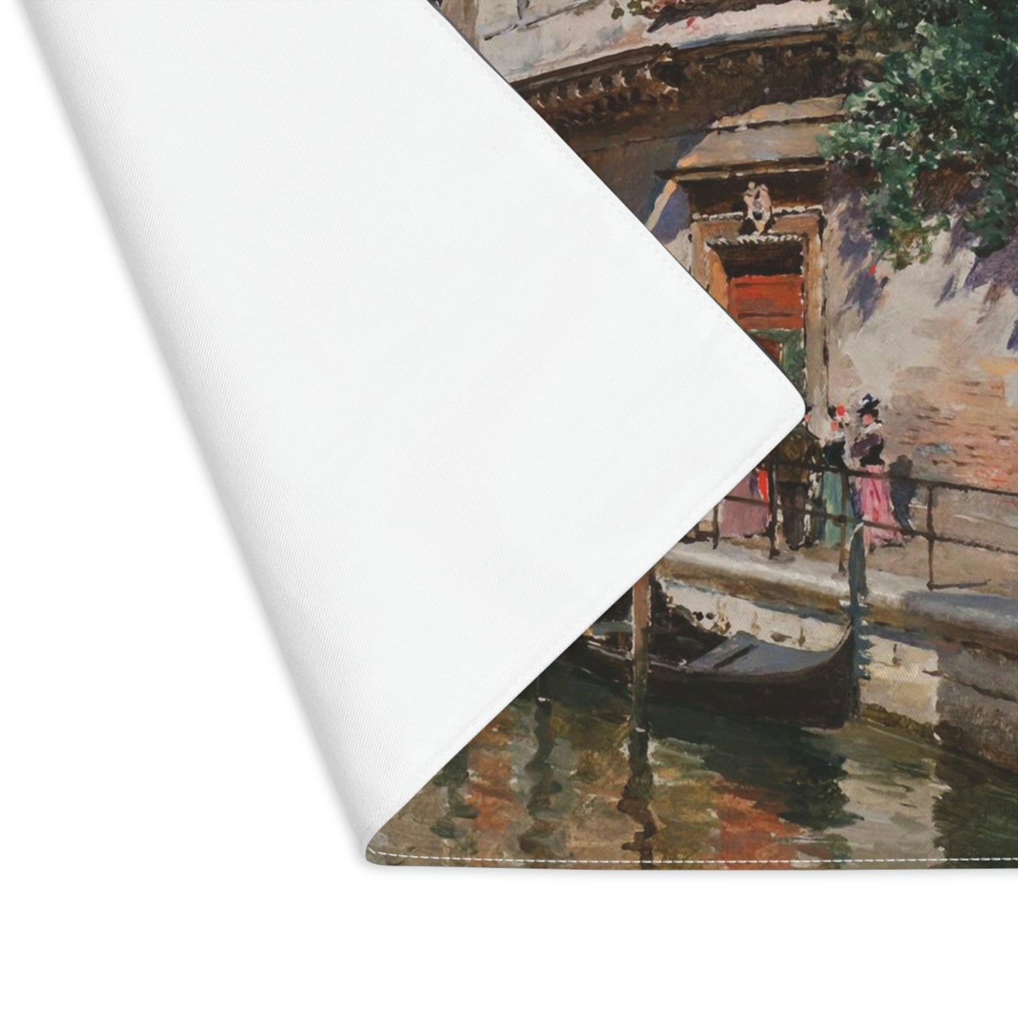 Federico del Campo: "Along the Canal" - Placemat, 1pc