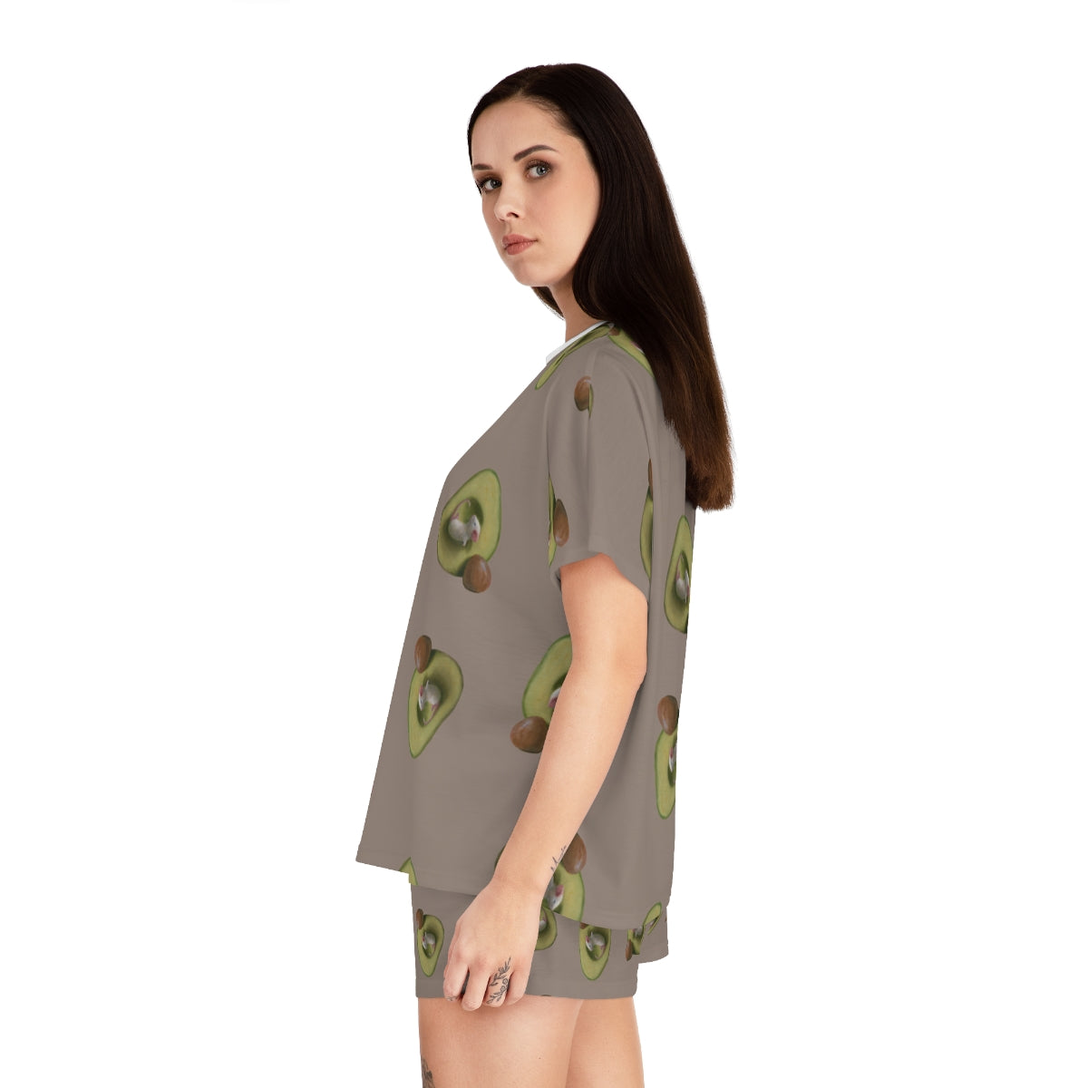 Stuart Dunkel: "Nappy" Women's Short Pajama Set