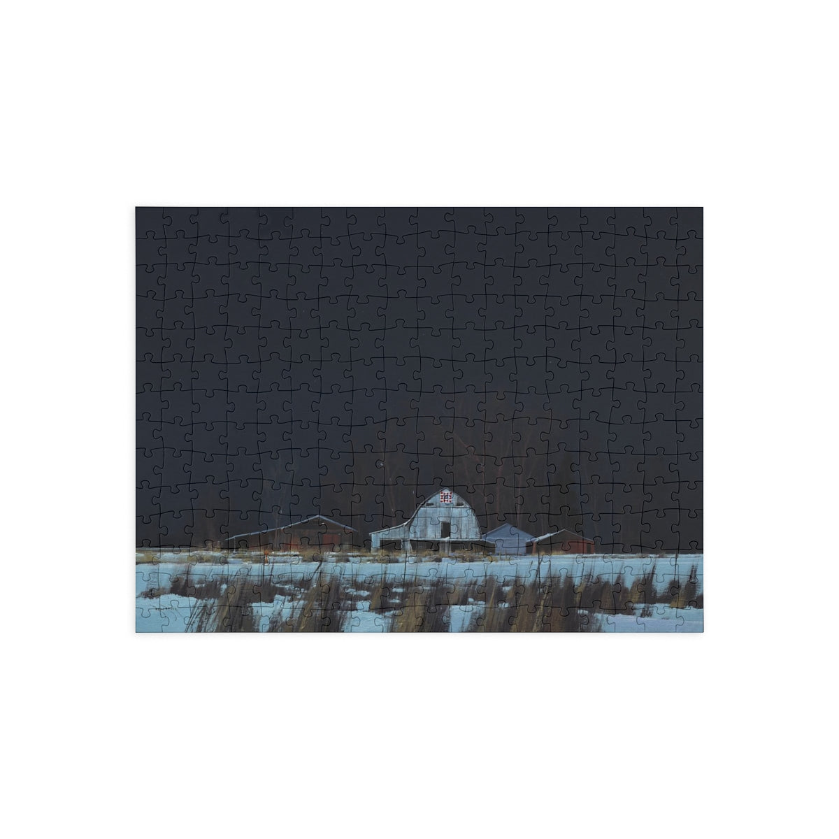 Puzzle - Ben Bauer 's Quilt Trail Pattern by Moonlight