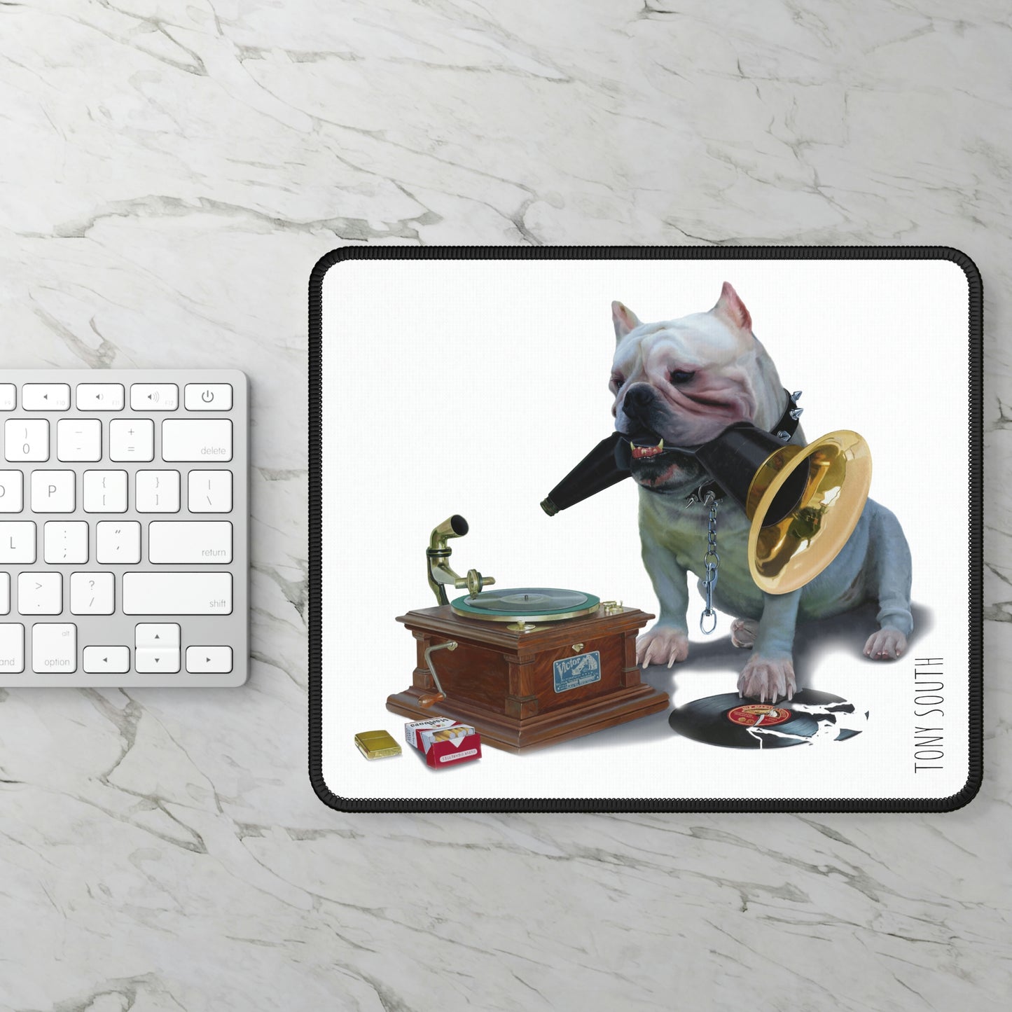 Tony South: "His Masters Voice" - Gaming Mouse Pad