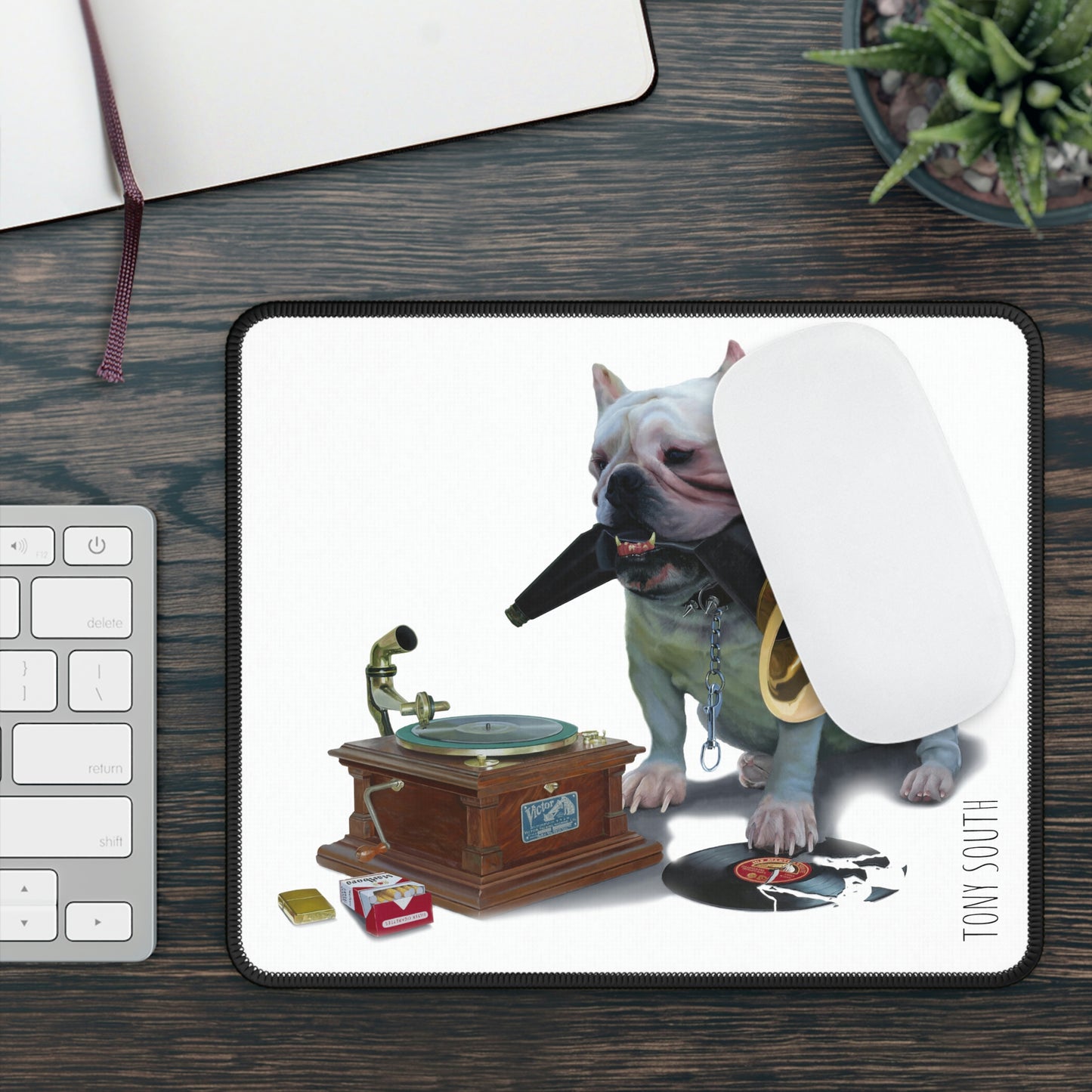 Tony South: "His Masters Voice" - Gaming Mouse Pad
