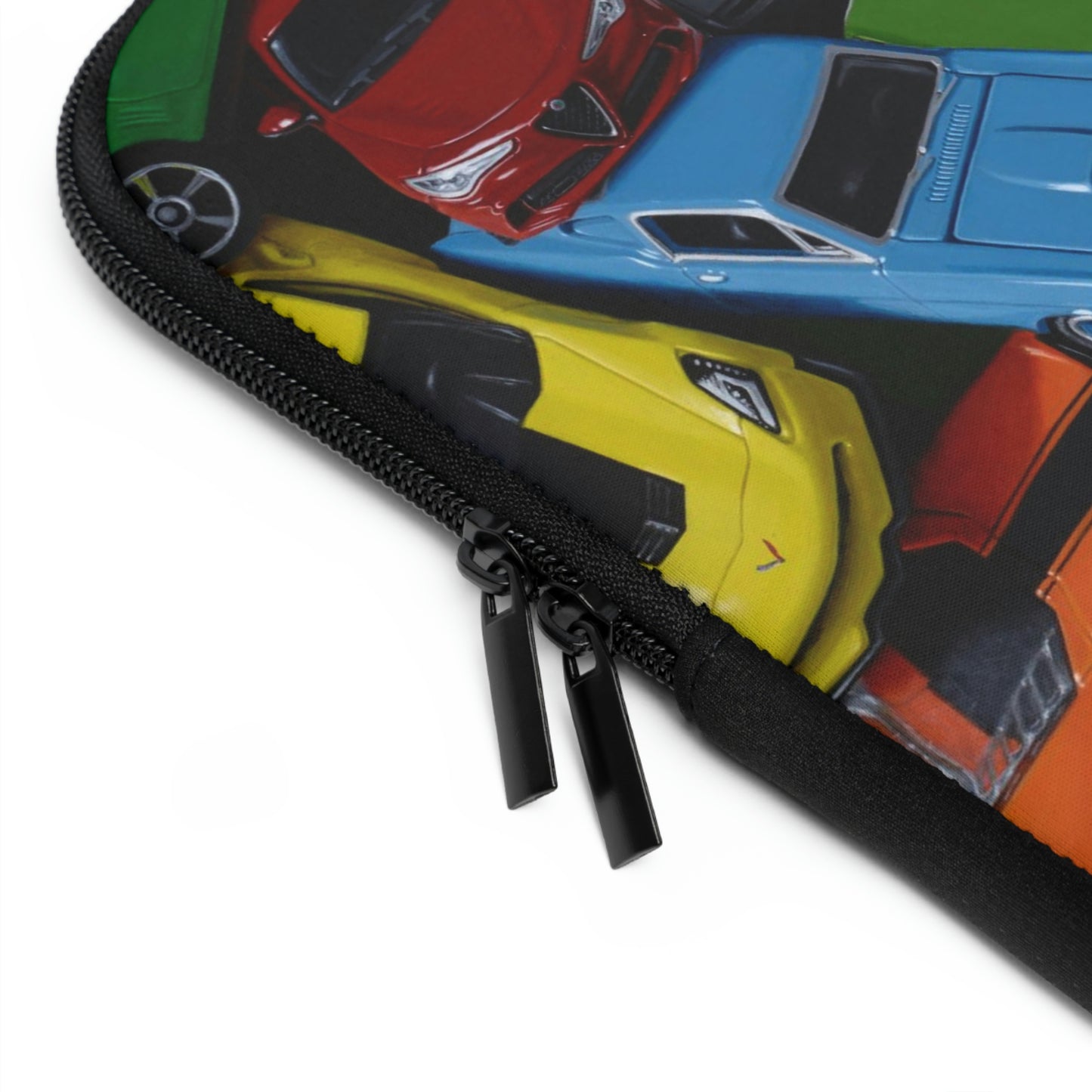 Kari Tirrell: "Car Jumble" - Laptop Sleeve