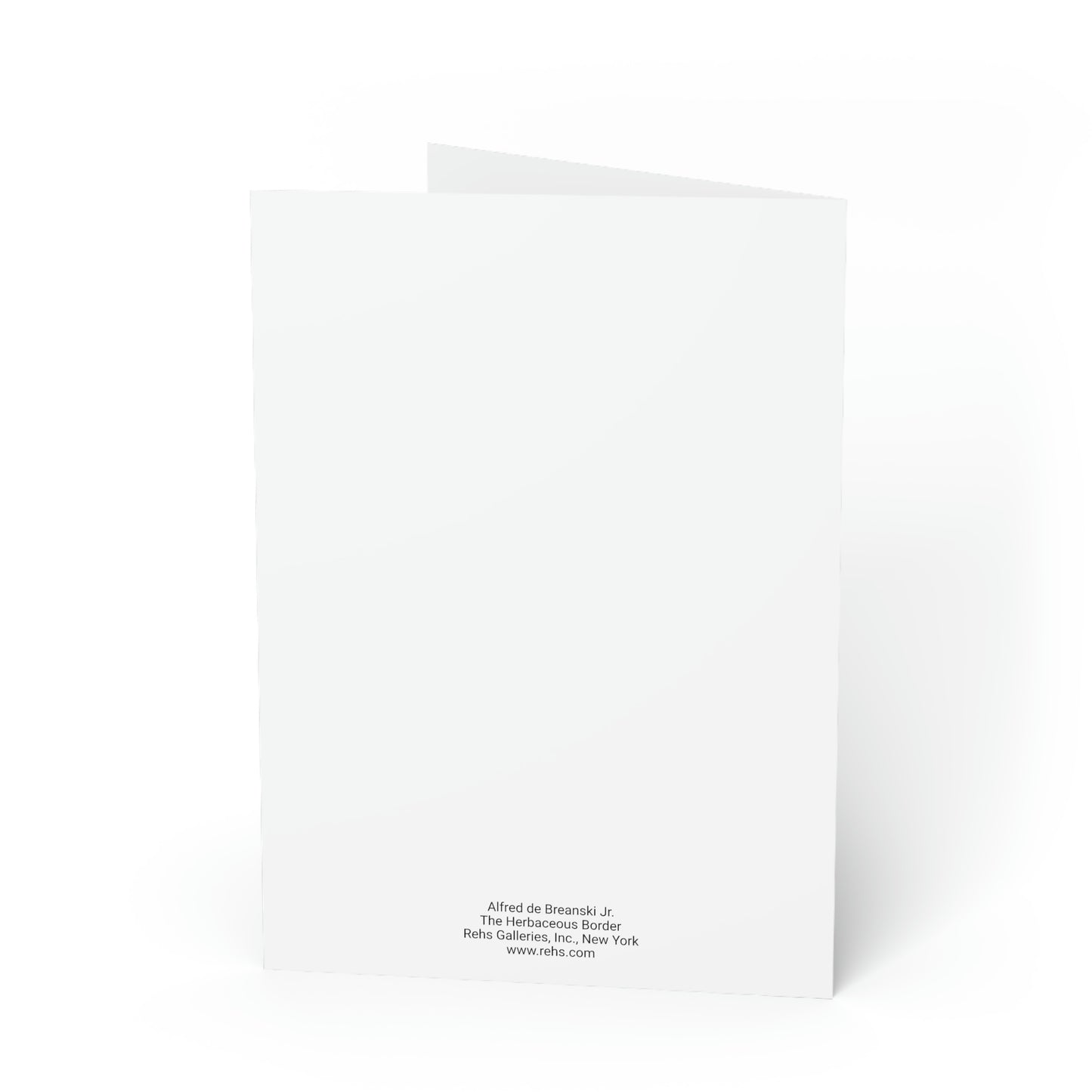 Alfred de Breanski, Jr.: "The Herbaceous Border" - Folded Greeting Cards