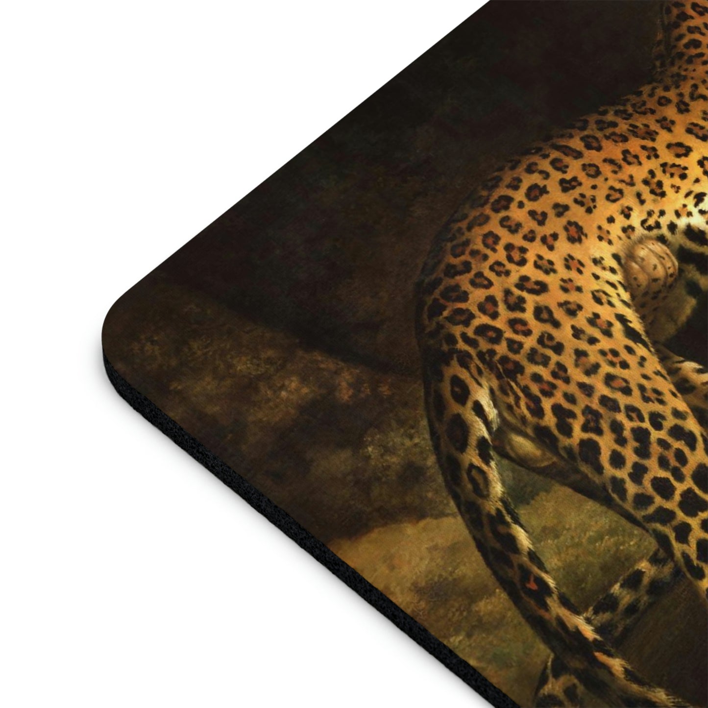 Jacques-Laurent Agasse: "Two Leopards in the Exeter Exchange Menagerie" – Mouse Pad