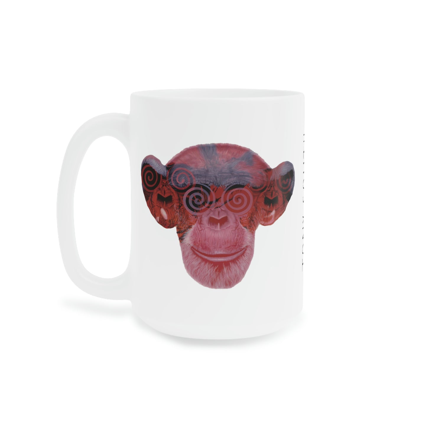 Tony South: "Hypno Chimp - Tony South" Ceramic Mug (11oz\15oz\20oz)