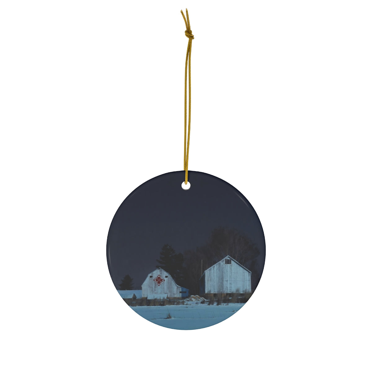 Holiday Ornament - Ben Bauer's Buffalo County Nordic Star