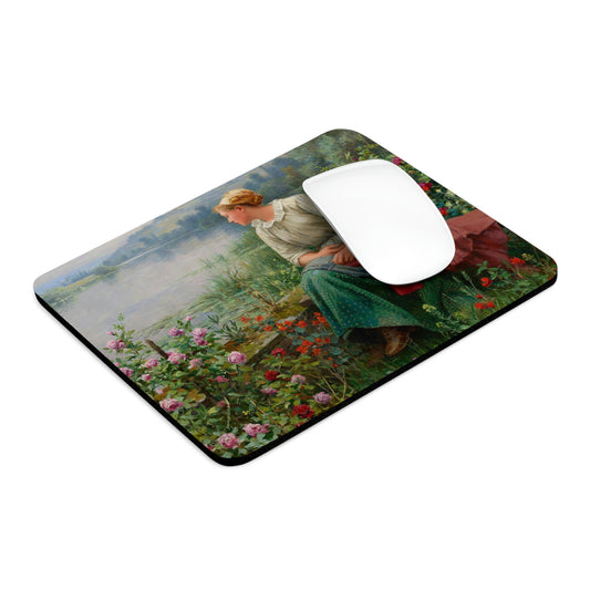 Daniel Ridgway Knight: "Maria by the River" – Mouse Pad