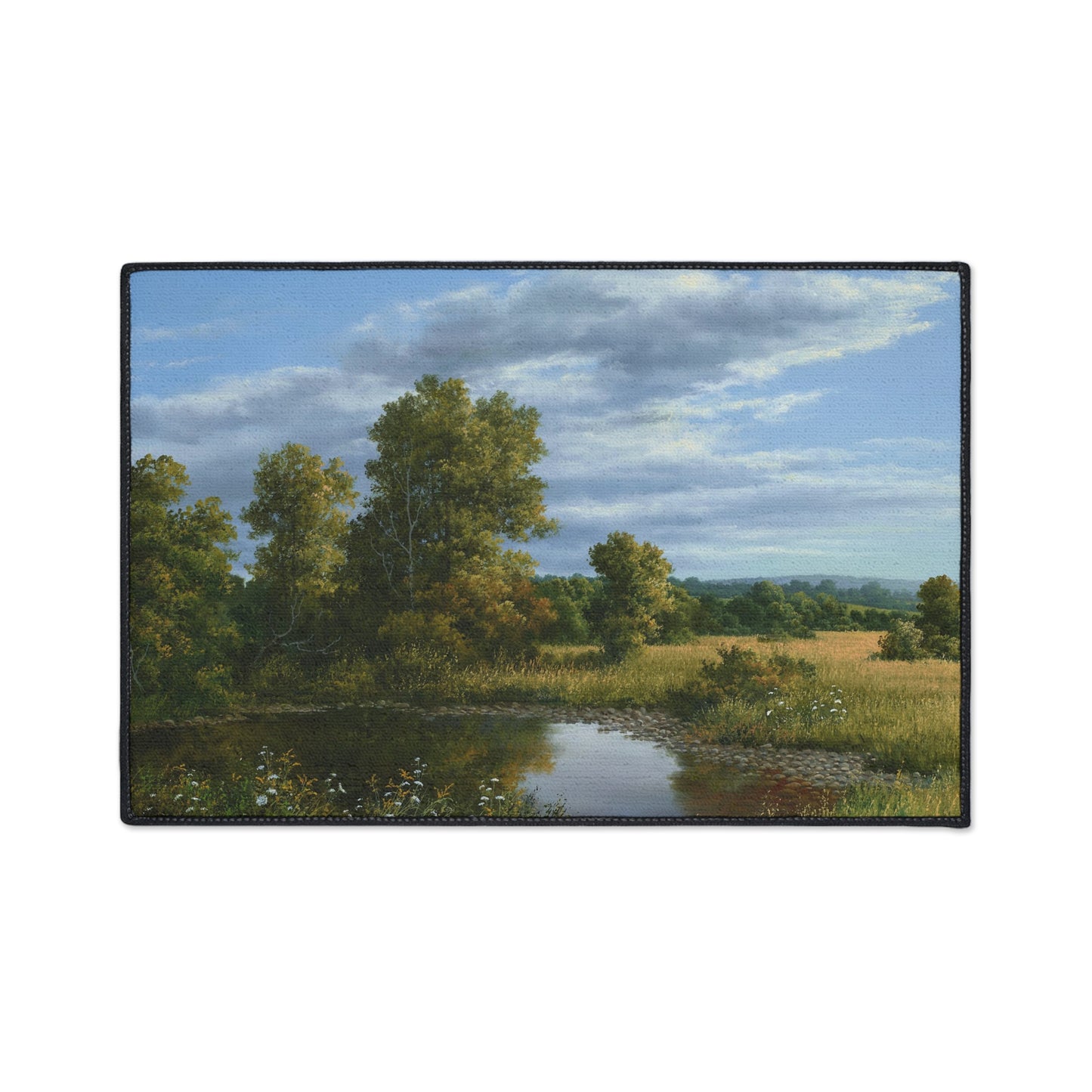 Andrew Orr: "The Pond in Late Summer" - Heavy Duty Floor Mat
