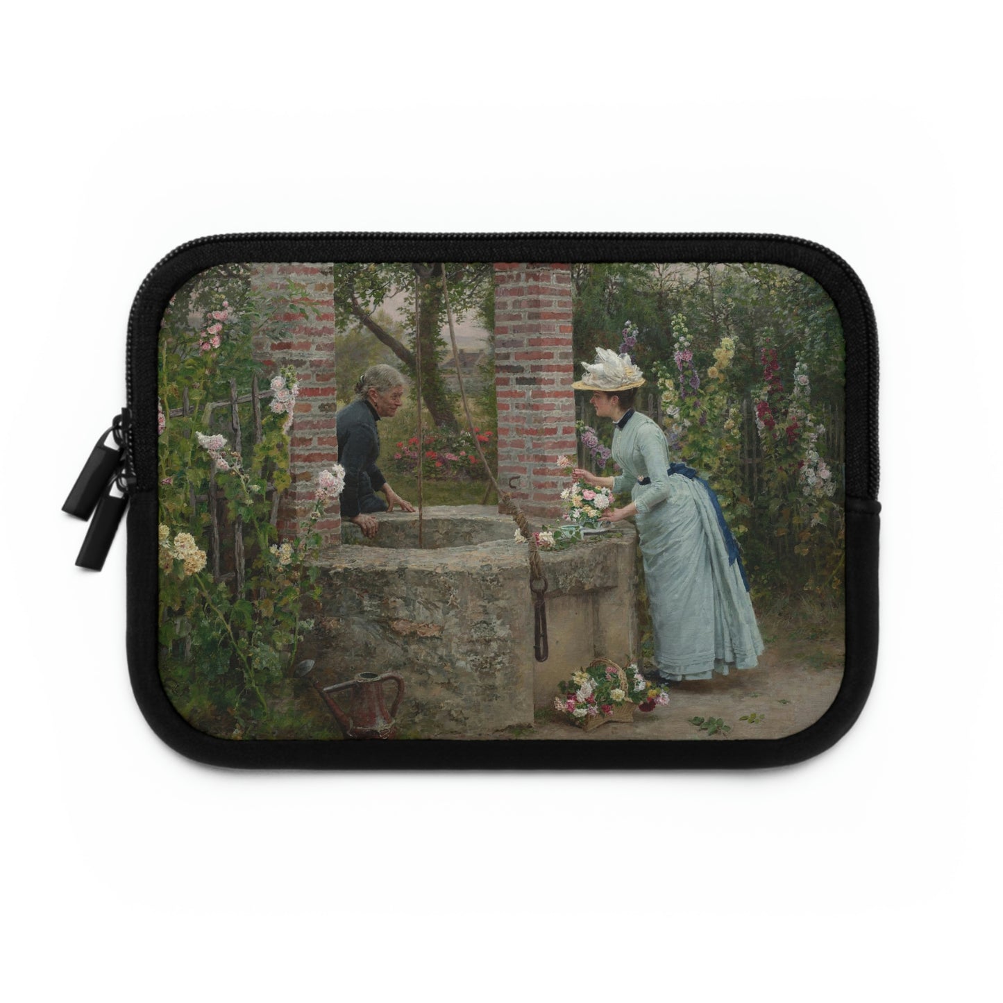 Marie Francois Firmin-Girard: "Un Puits Mitoyen" - Laptop Sleeve