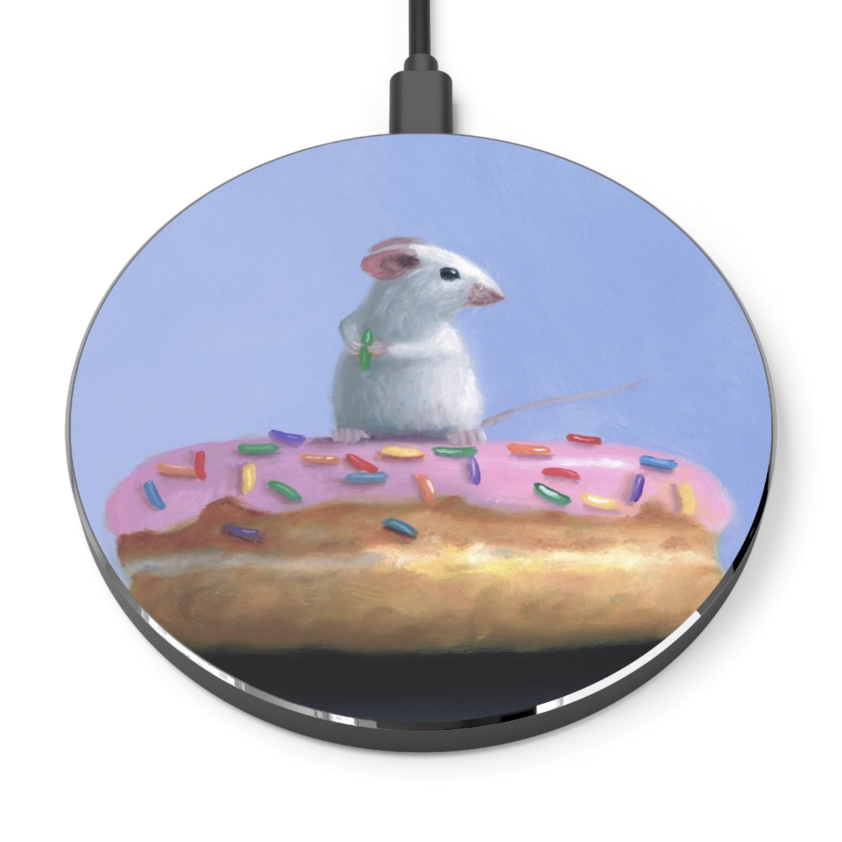 Stuart Dunkel: "Conquered Donut" Wireless Charger