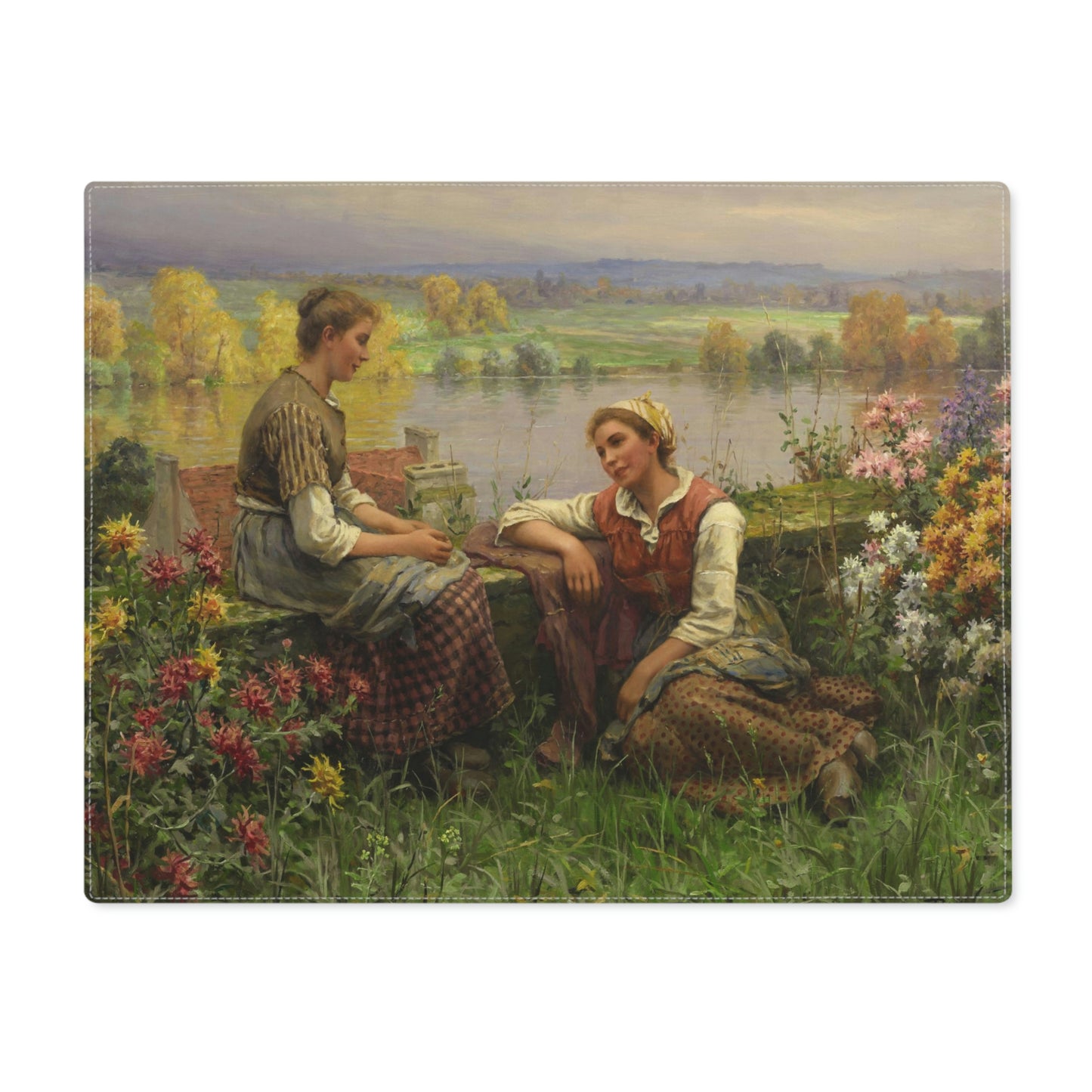 Daniel Ridgway Knight: "Gossips" - Placemat, 1pc