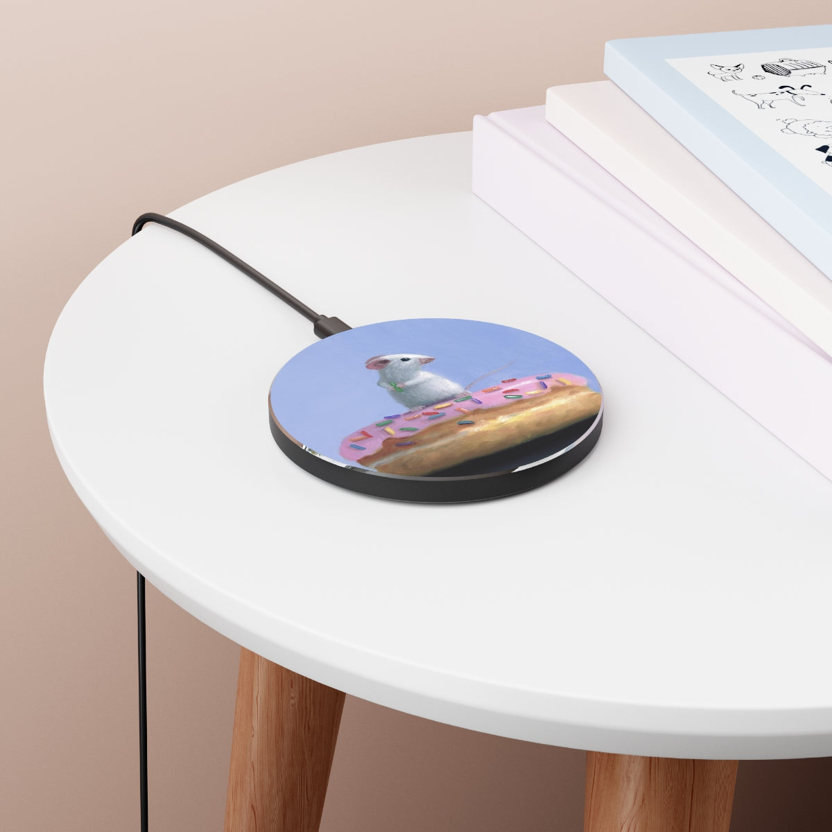 Stuart Dunkel: "Conquered Donut" Wireless Charger