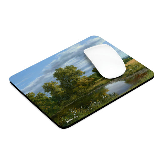 Andrew Orr: "The Pond in Late Summer" – Mouse Pad