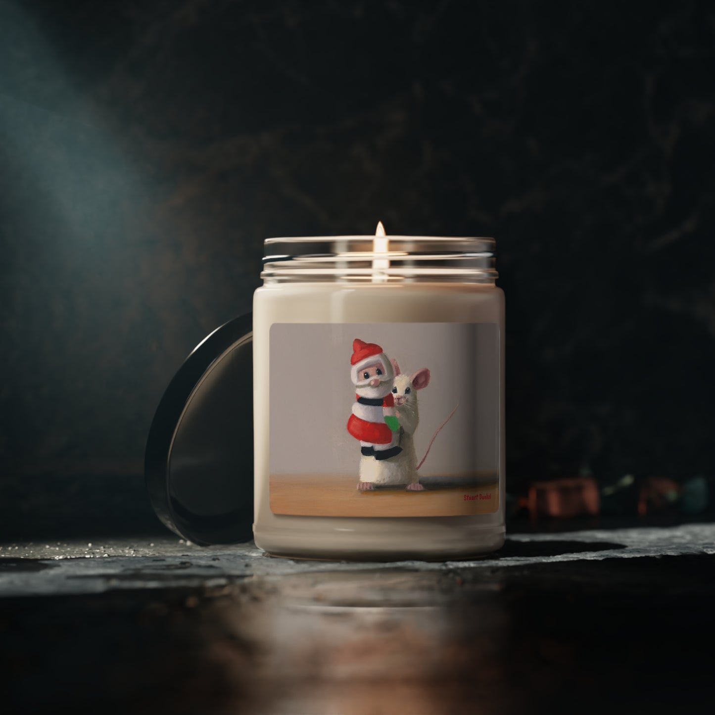 Stuart Dunkel: "Santa's Helper" - Scented Soy Candle, 9oz