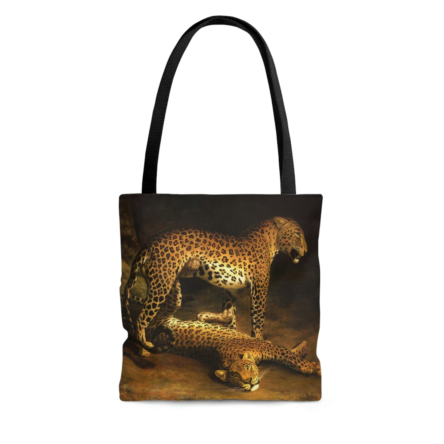 Jacques-Laurent Agasse: "Two Leopards in the Exeter Exchange Menagerie" - AOP Tote Bag