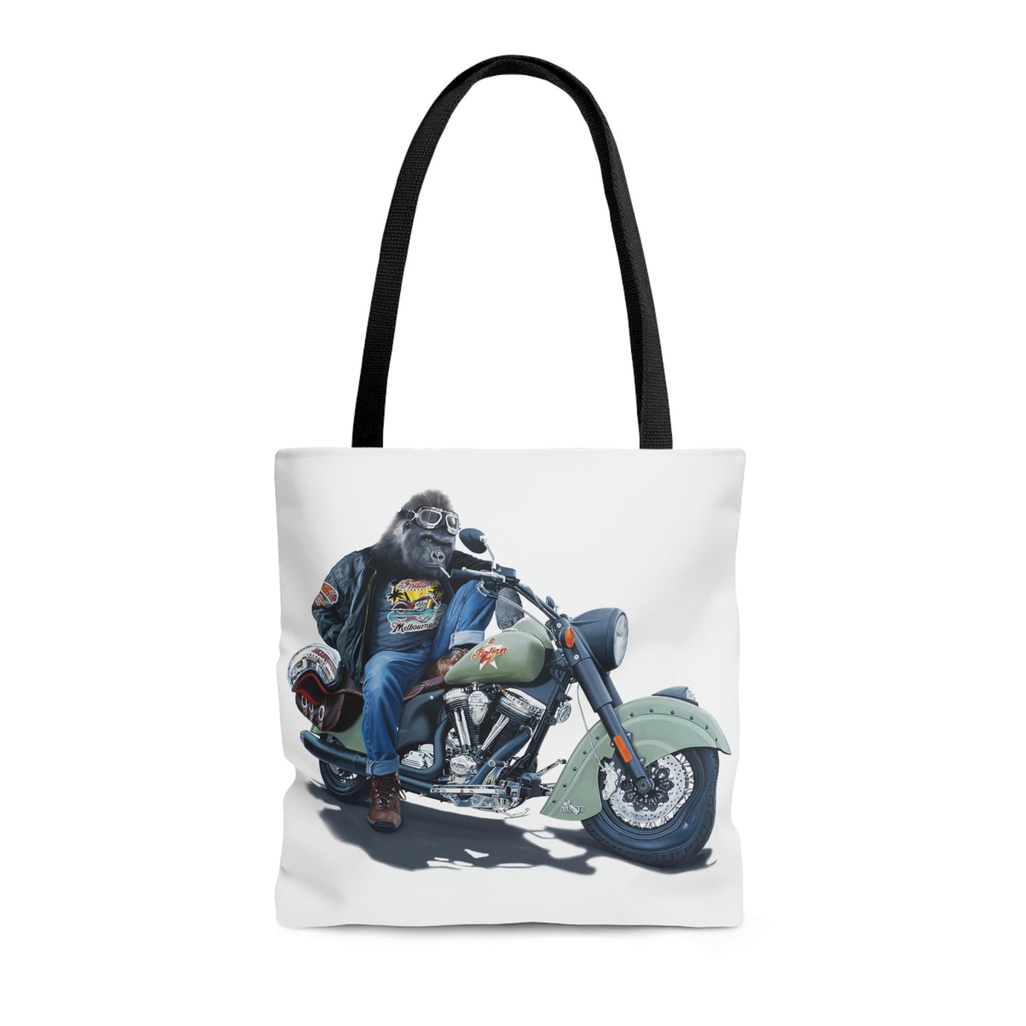 Tony South: "Bomber and the Beast" - AOP Tote Bag