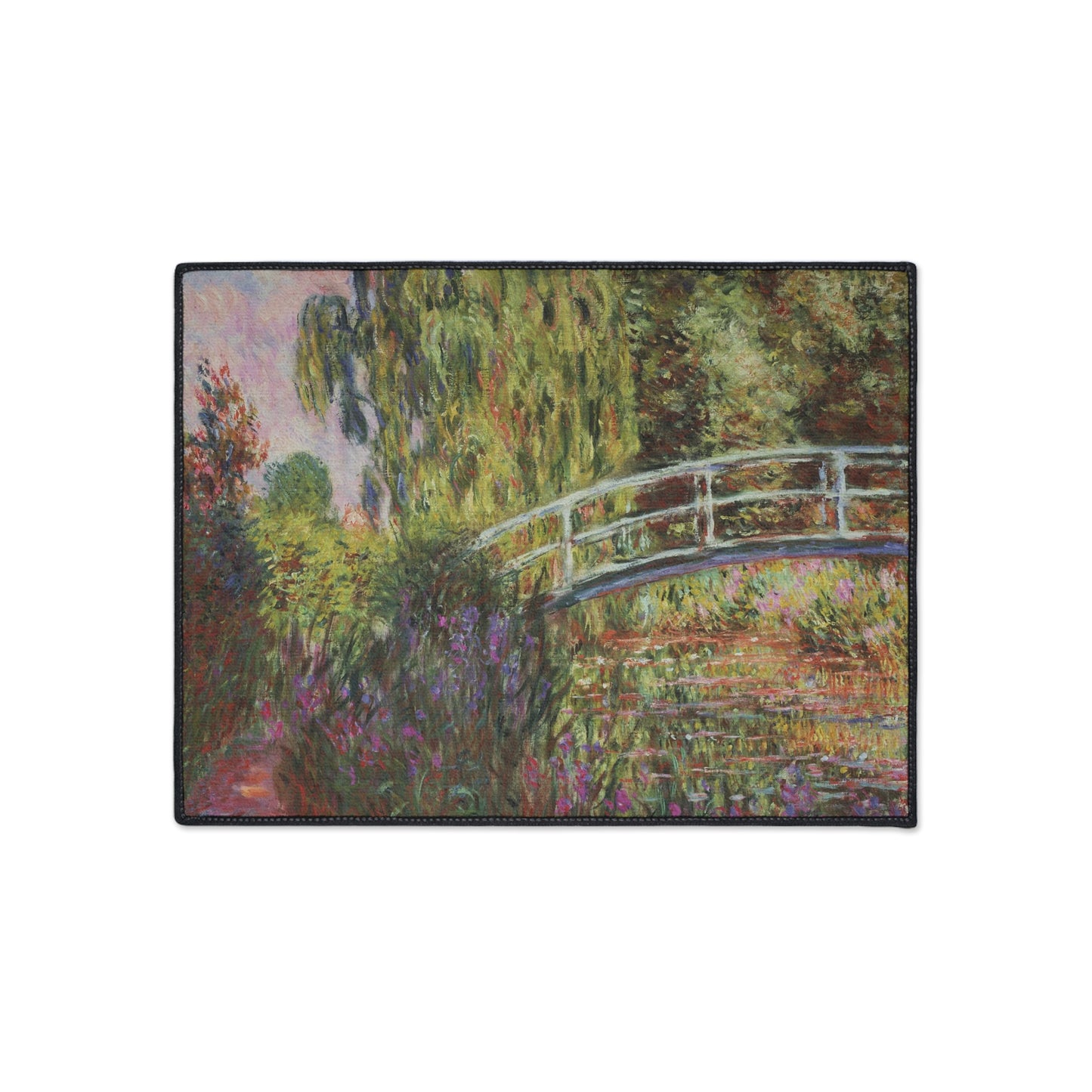 Claude Monet: "Le Pont Japonais" - Heavy Duty Floor Mat