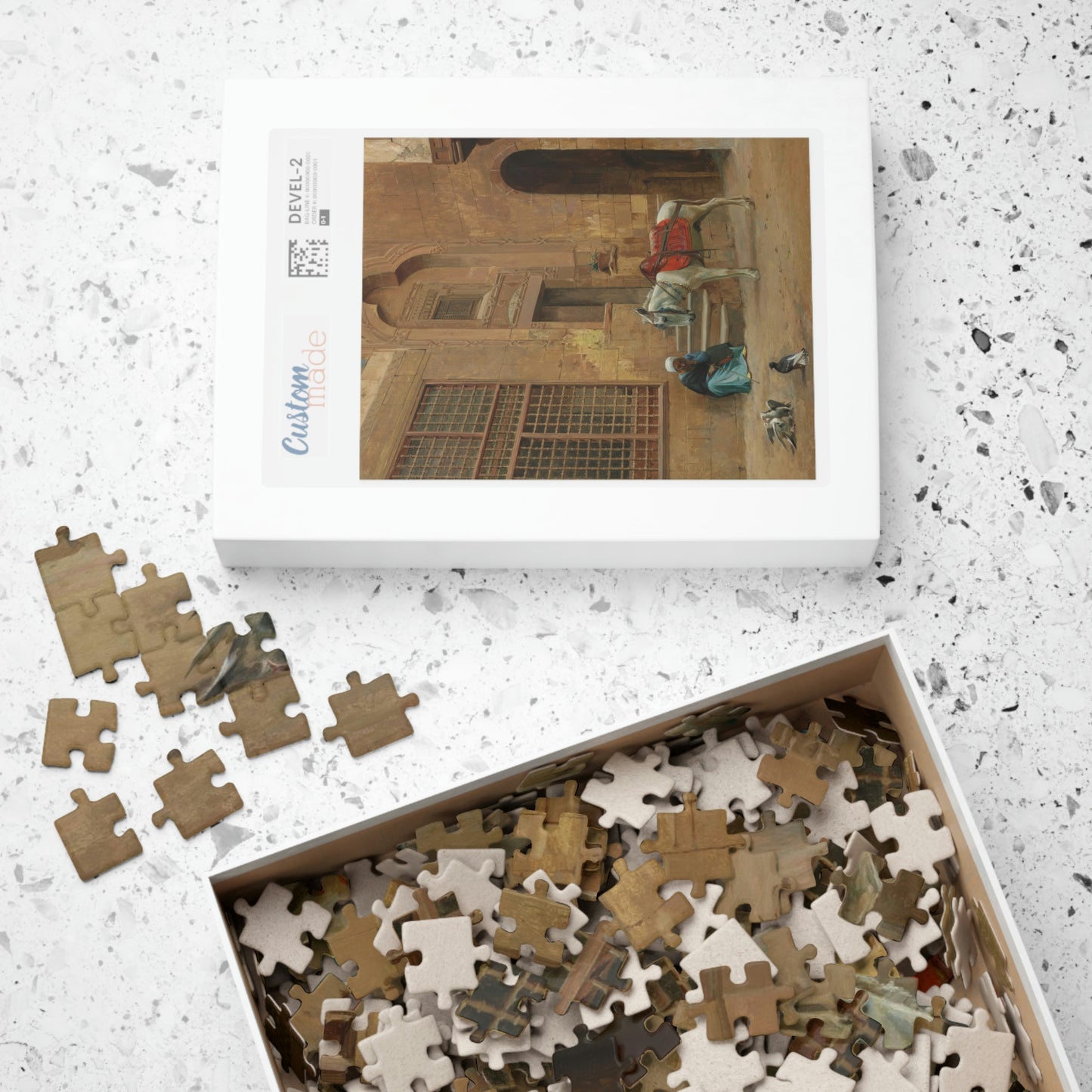 Puzzle - Eugene Alexis Girardet's Contemplation