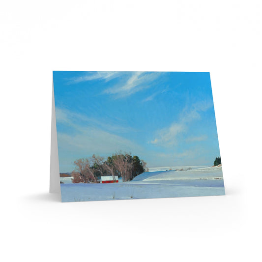 Ben Bauer: "Winter Hills of Somerset" Greeting cards (8, 16, and 24 pcs)