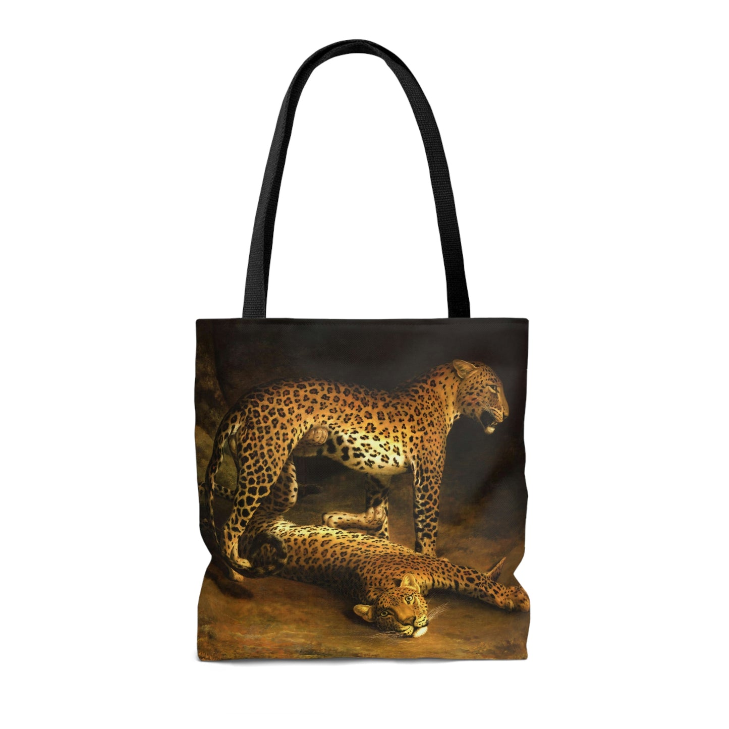 Jacques-Laurent Agasse: "Two Leopards in the Exeter Exchange Menagerie" - AOP Tote Bag